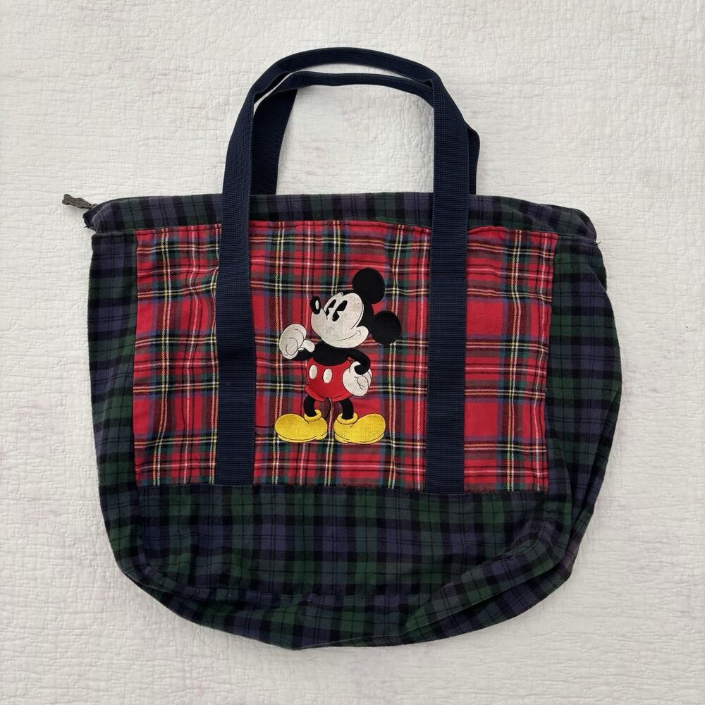 Vintage Disney 90’s Mickey Mouse Duffel Tote Bag